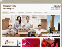 Tablet Screenshot of kucukyalinakliyat.net